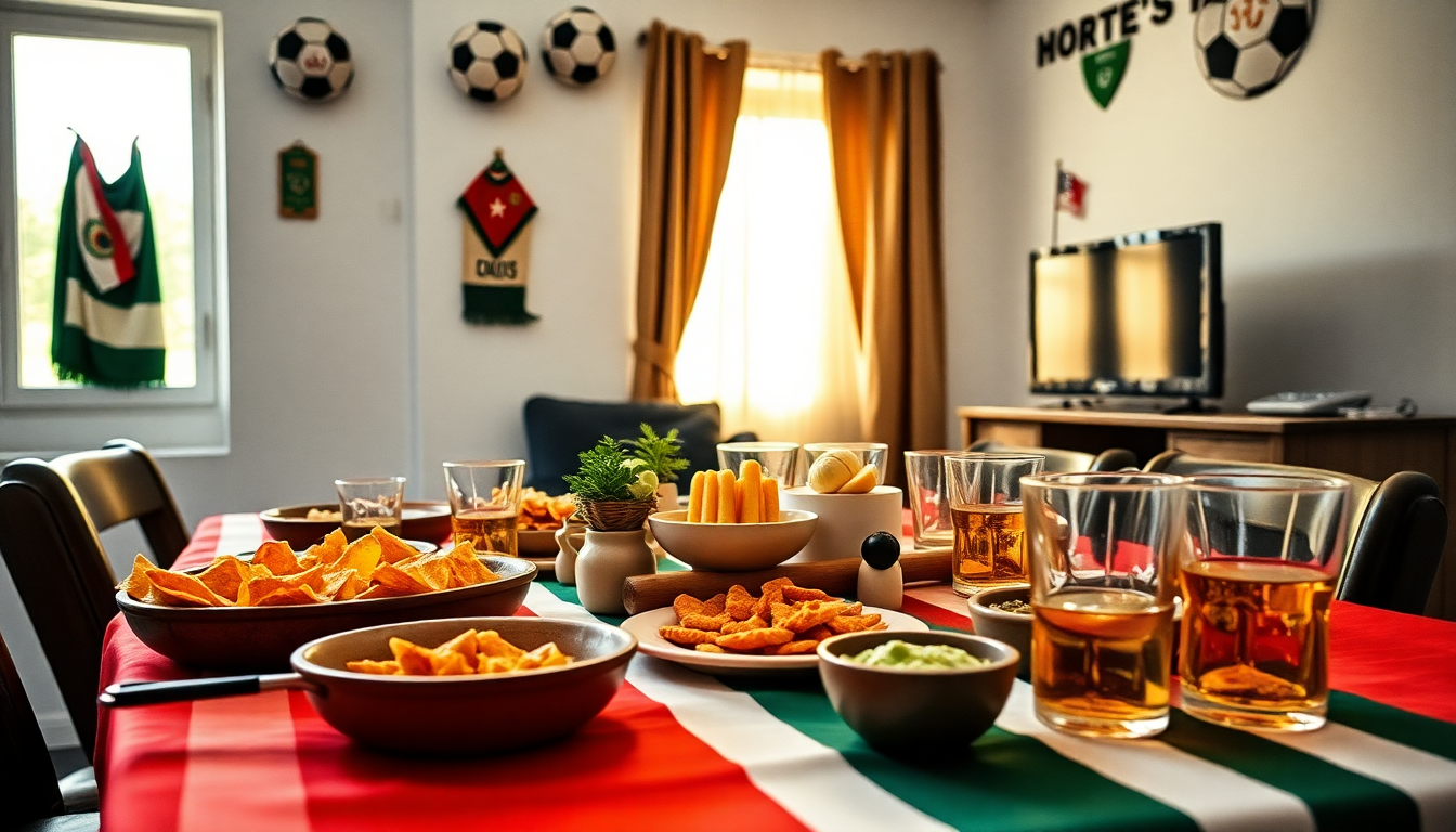 Cómo organizar una fiesta de fútbol sin caer en el exceso