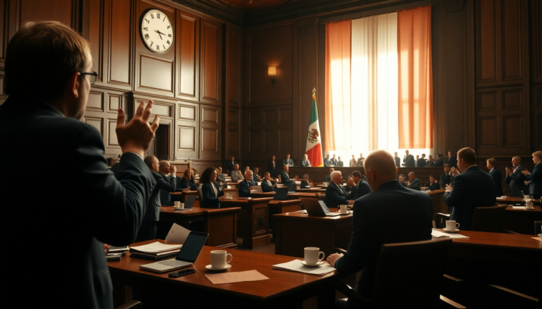 Controversias y aspiraciones en la presidencia del Senado de México