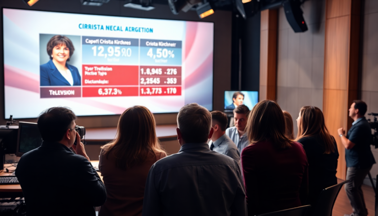 Cristina Kirchner y su impacto en la televisión argentina