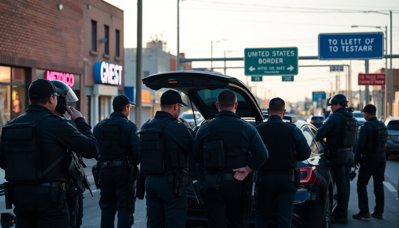 Detención de un presunto narcotraficante en Ciudad Juárez: un análisis de los operativos binacionales