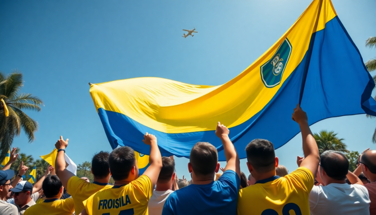 El banderazo de Boca Juniors en Miami se convierte en un momento tenso por la rivalidad