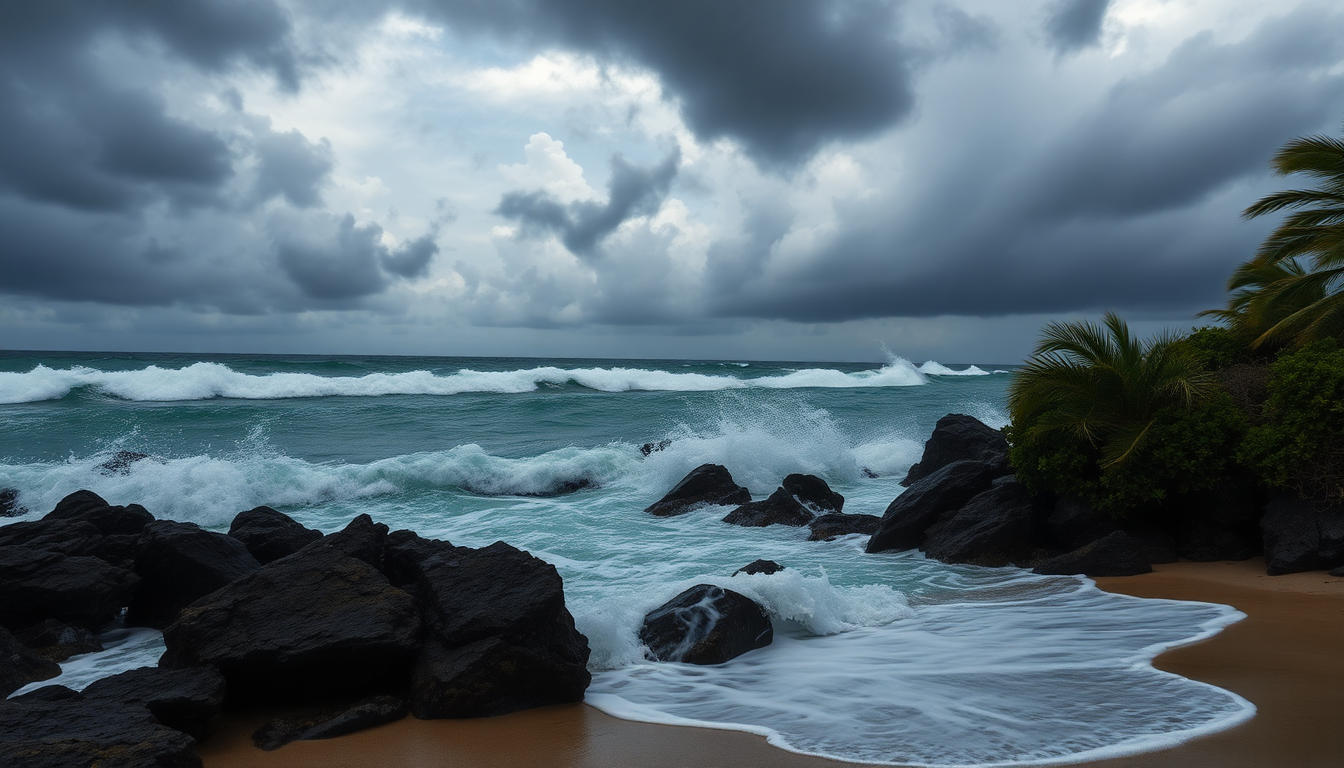 El huracán Barbara amenaza las costas de México en 2025 con lluvias intensas