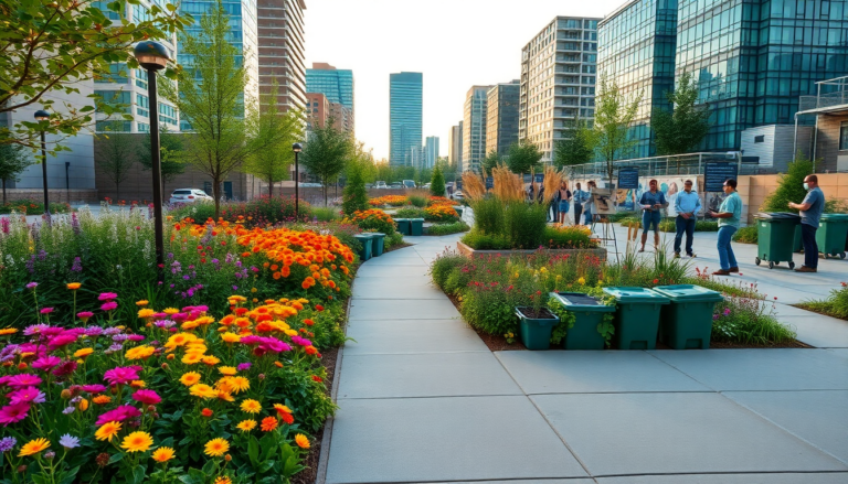 Estrategias para crear espacios verdes en entornos urbanos