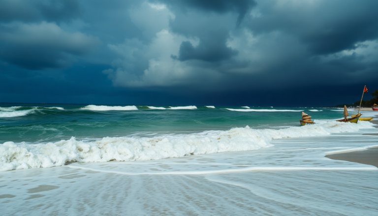 Flossie: el avance de la tormenta tropical hacia el Pacífico mexicano