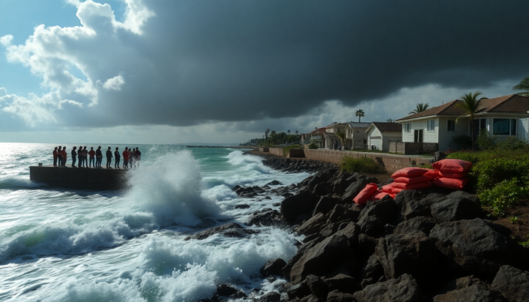 Huracán Erick: previsiones y prevención en México