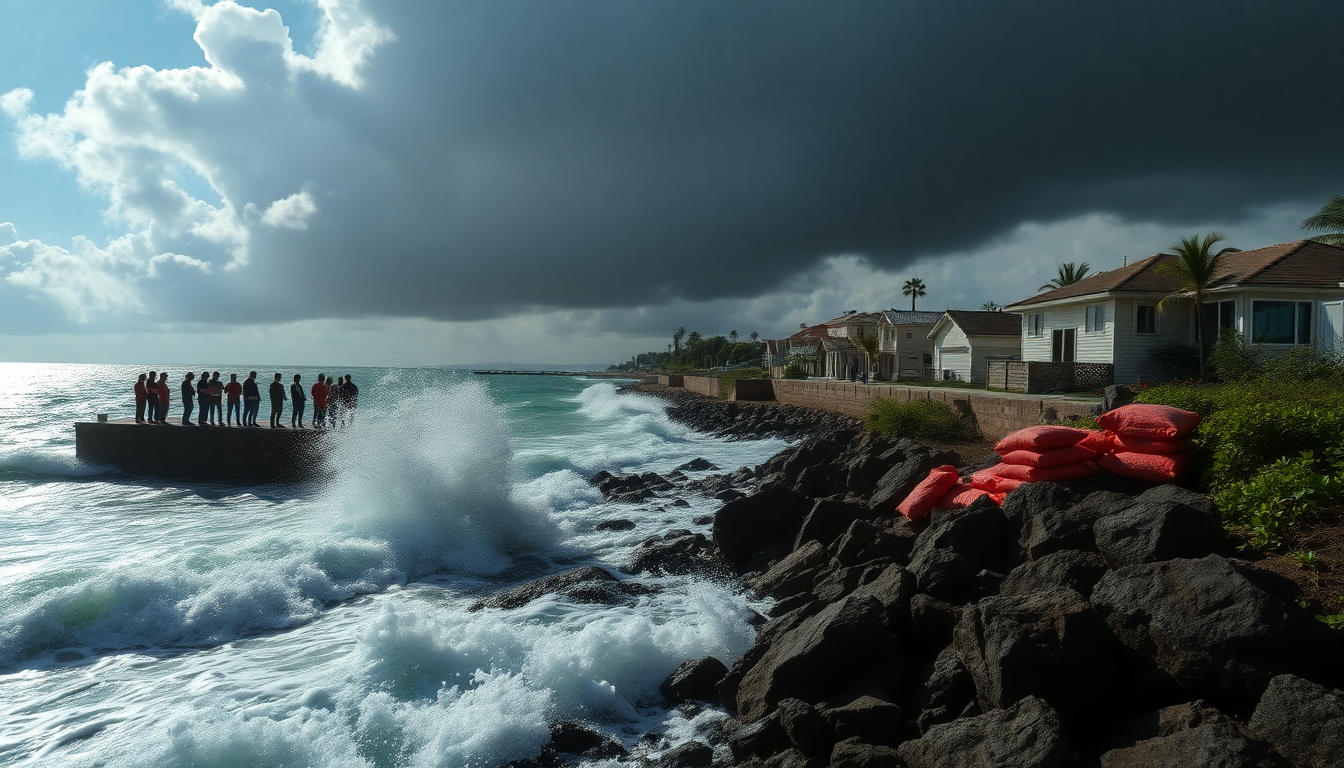 Huracán Erick: previsiones y prevención en México