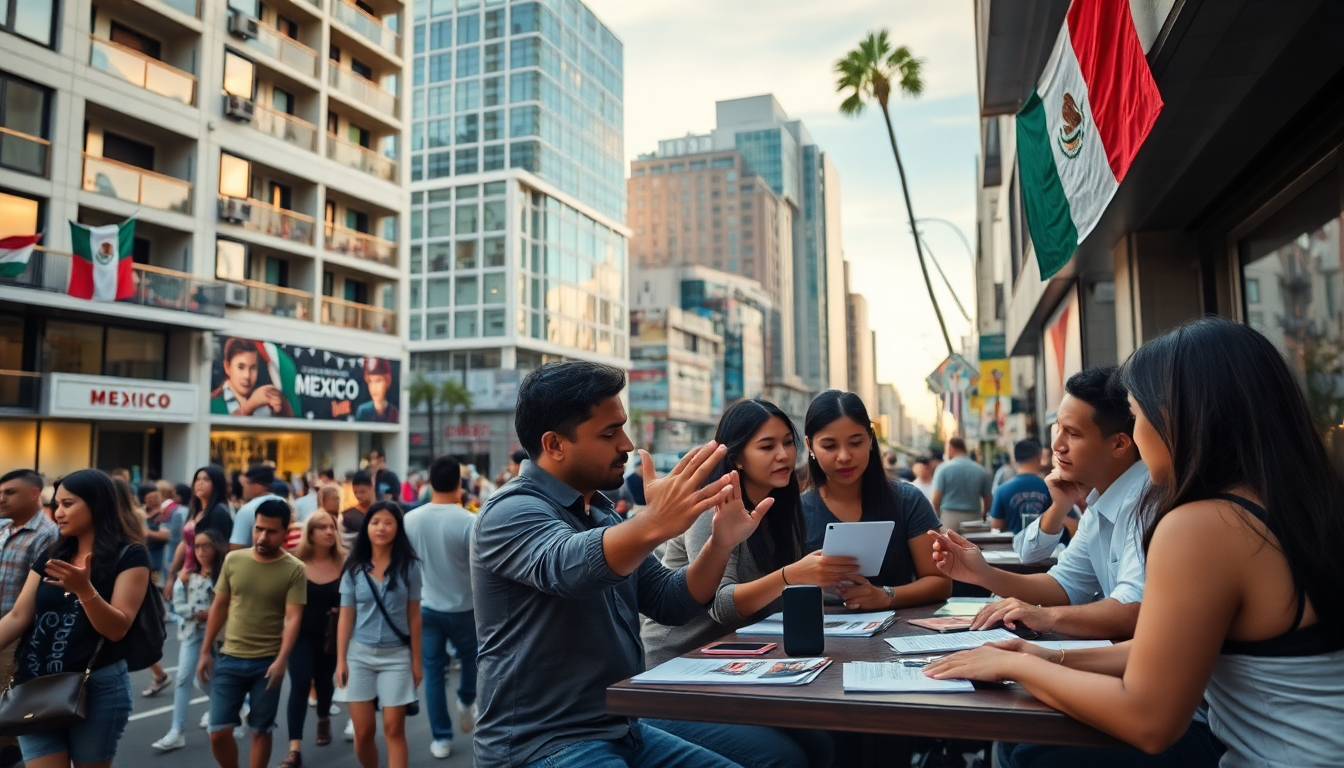 Implicaciones de las acciones gubernamentales en la diáspora mexicana