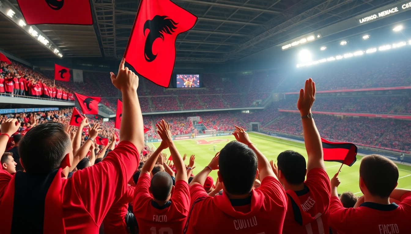 La entrega de los aficionados del Flamengo en el Mundial de Clubes