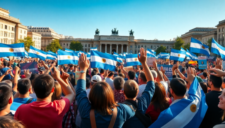 La marcha de Kirchner y el impacto del juicio por corrupción en Argentina