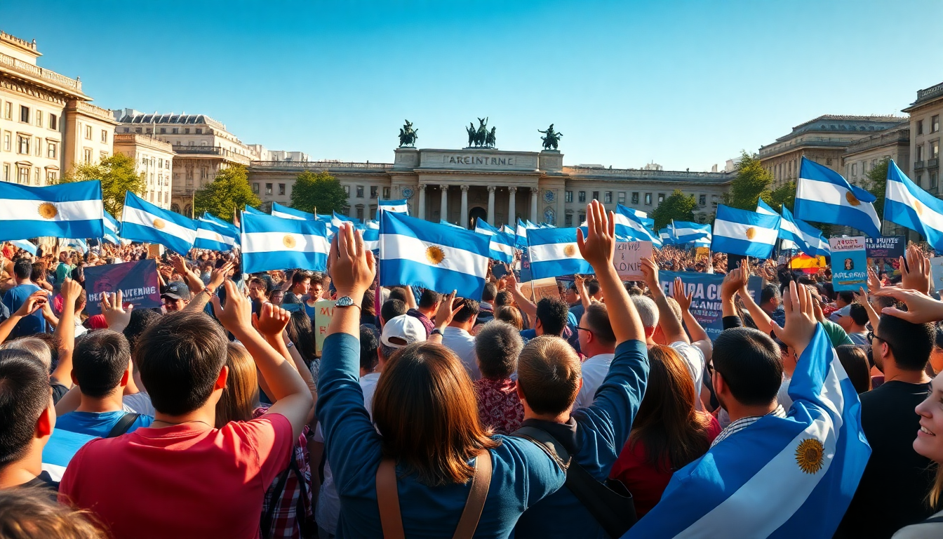 La marcha de Kirchner y el impacto del juicio por corrupción en Argentina