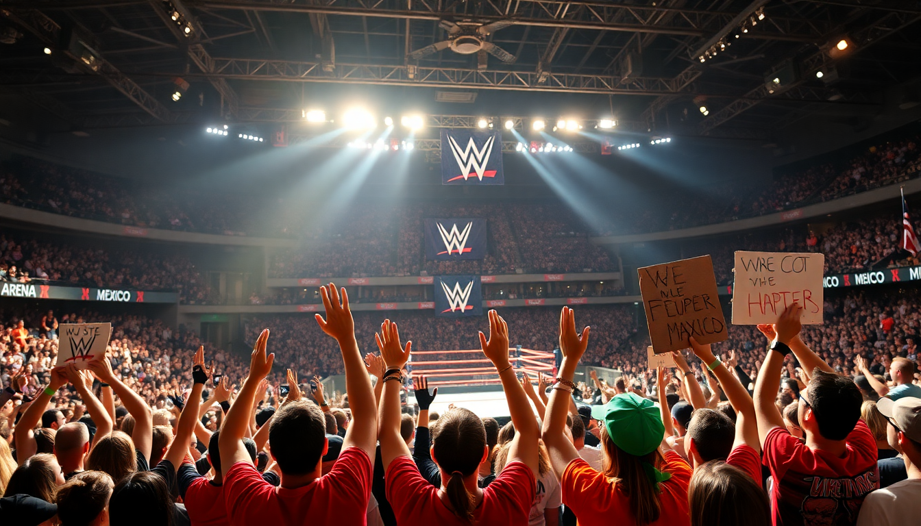 La WWE desata emociones en México: fechas y precios del SuperShow 2025