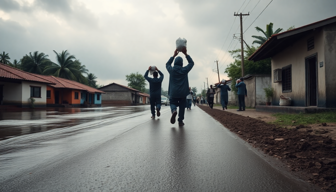 Las lluvias torrenciales desatan emergencias en Cantagallo y movilizan ayuda humanitaria