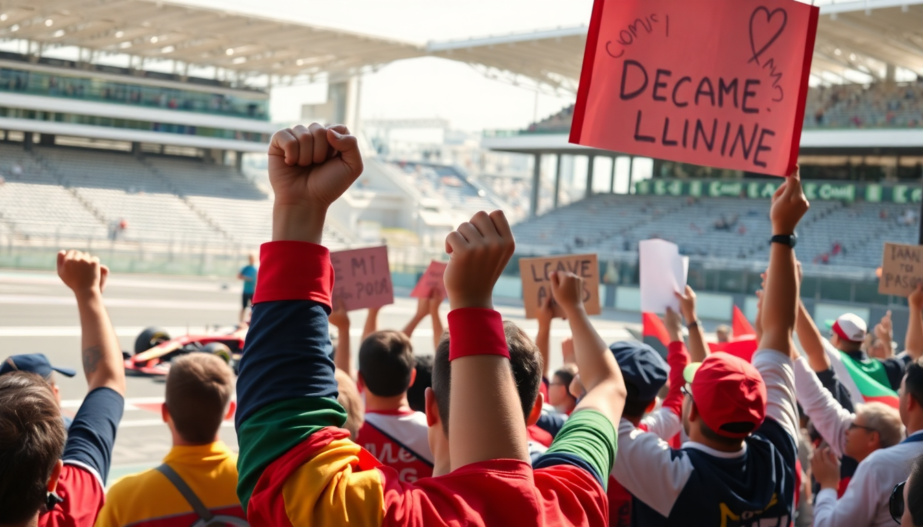 Los aficionados de Colapinto se manifiestan contra Alpine tras un difícil Gran Premio