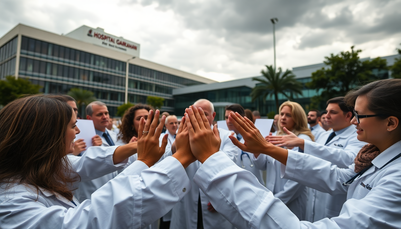 Médicos del Garrahan denuncian amenazas del Gobierno a residentes durante el paro