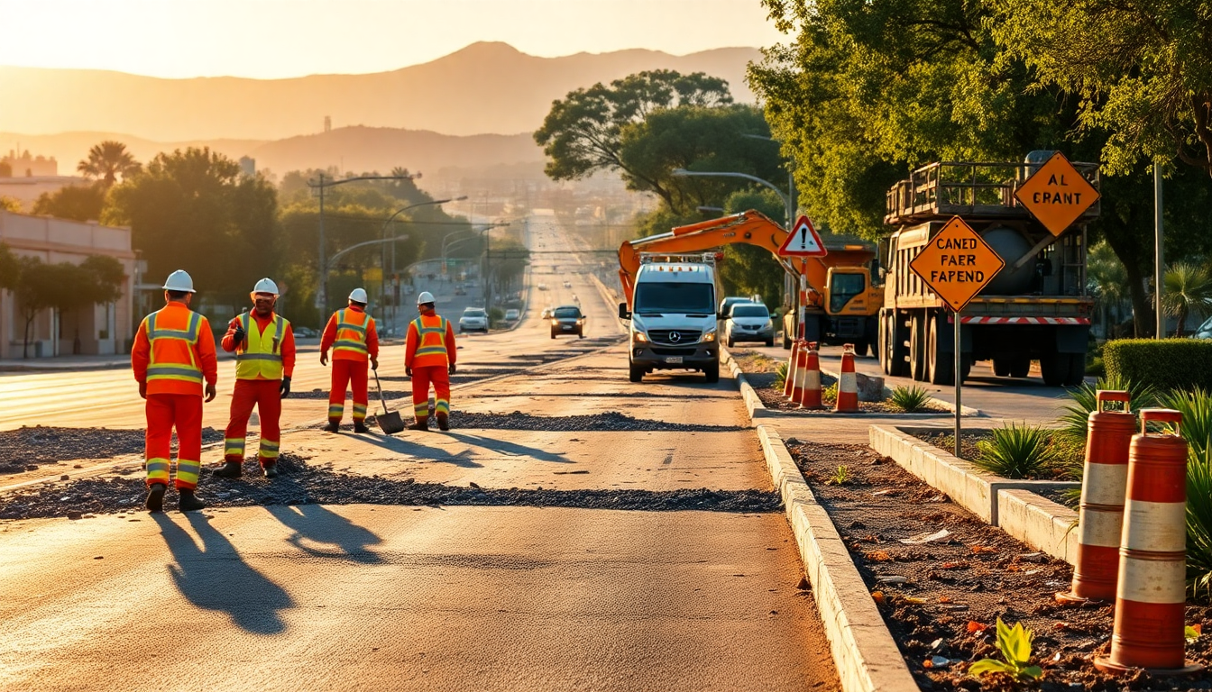 Mexicali inicia la recuperación de 900 kilómetros de vialidades en 2025
