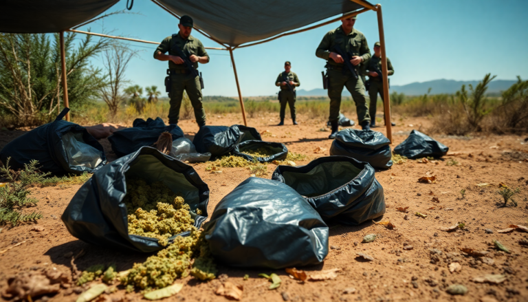 Operativo de la AEI en Balleza: un golpe al narcotráfico