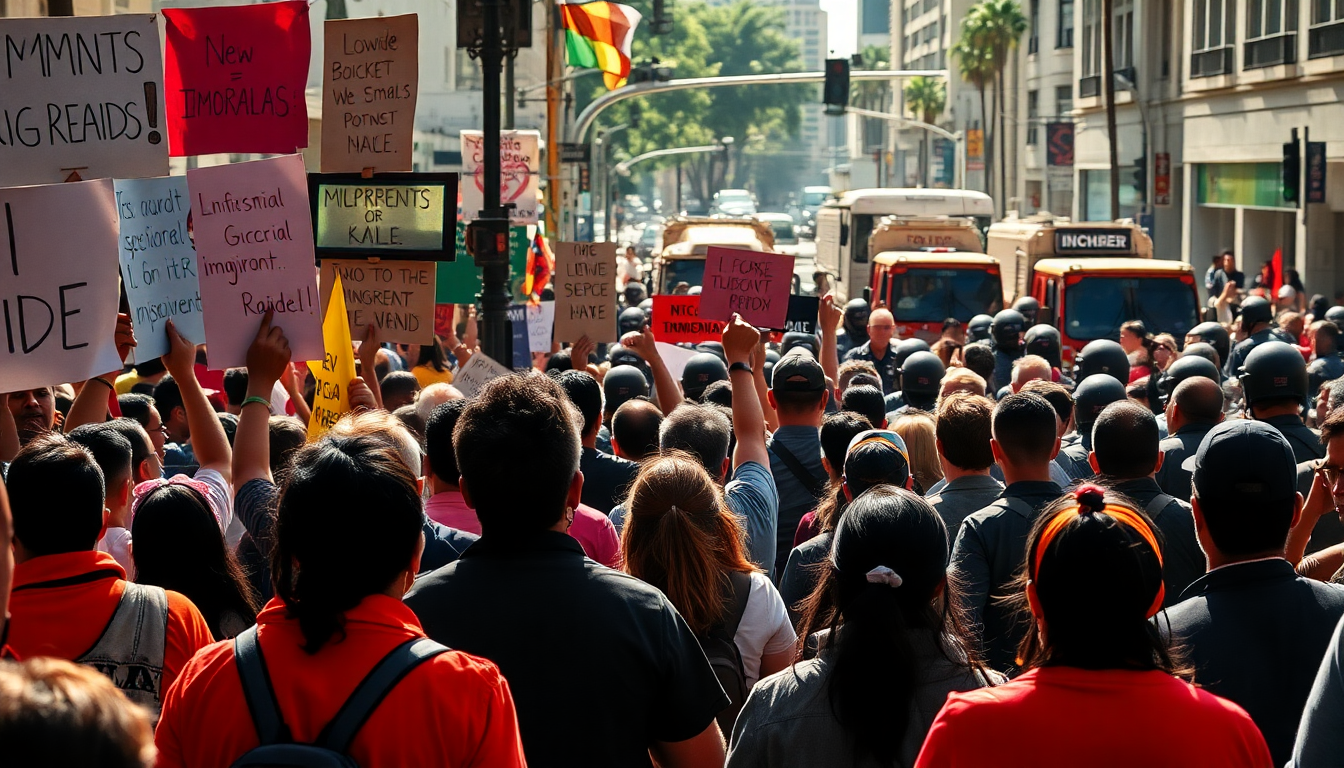 Protestas desatadas por redadas migratorias – Guida completa