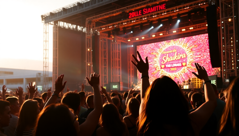 Shakira: un repaso a su carrera en el primer show de su gira