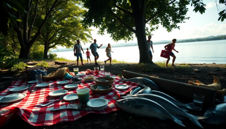 Una niña es atacada por pirañas durante un picnic en Brasil