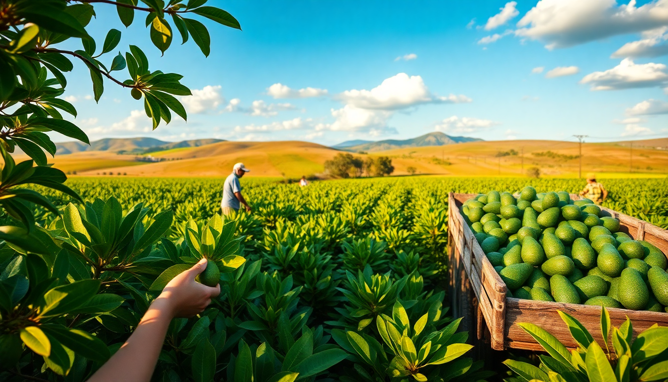 Brasil se convierte en un nuevo destino para los aguacates mexicanos
