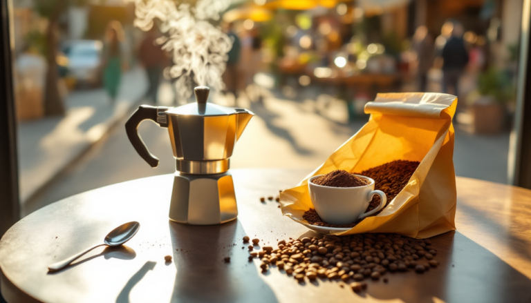 Café: disminución de precios y su impacto en el mercado