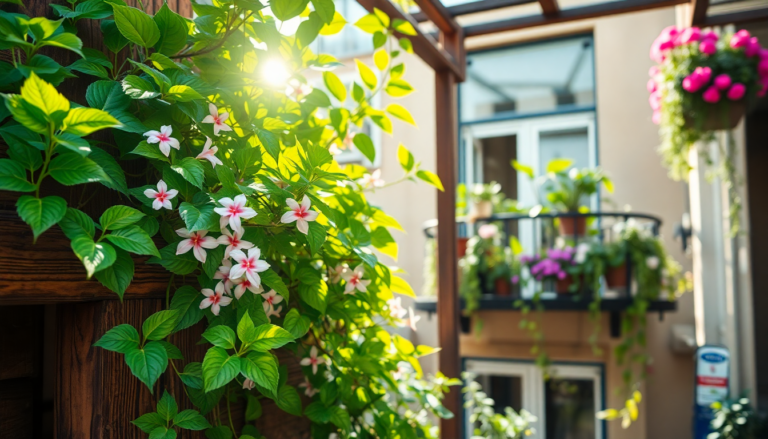 Cómo las enredaderas transforman tu jardín en un oasis urbano