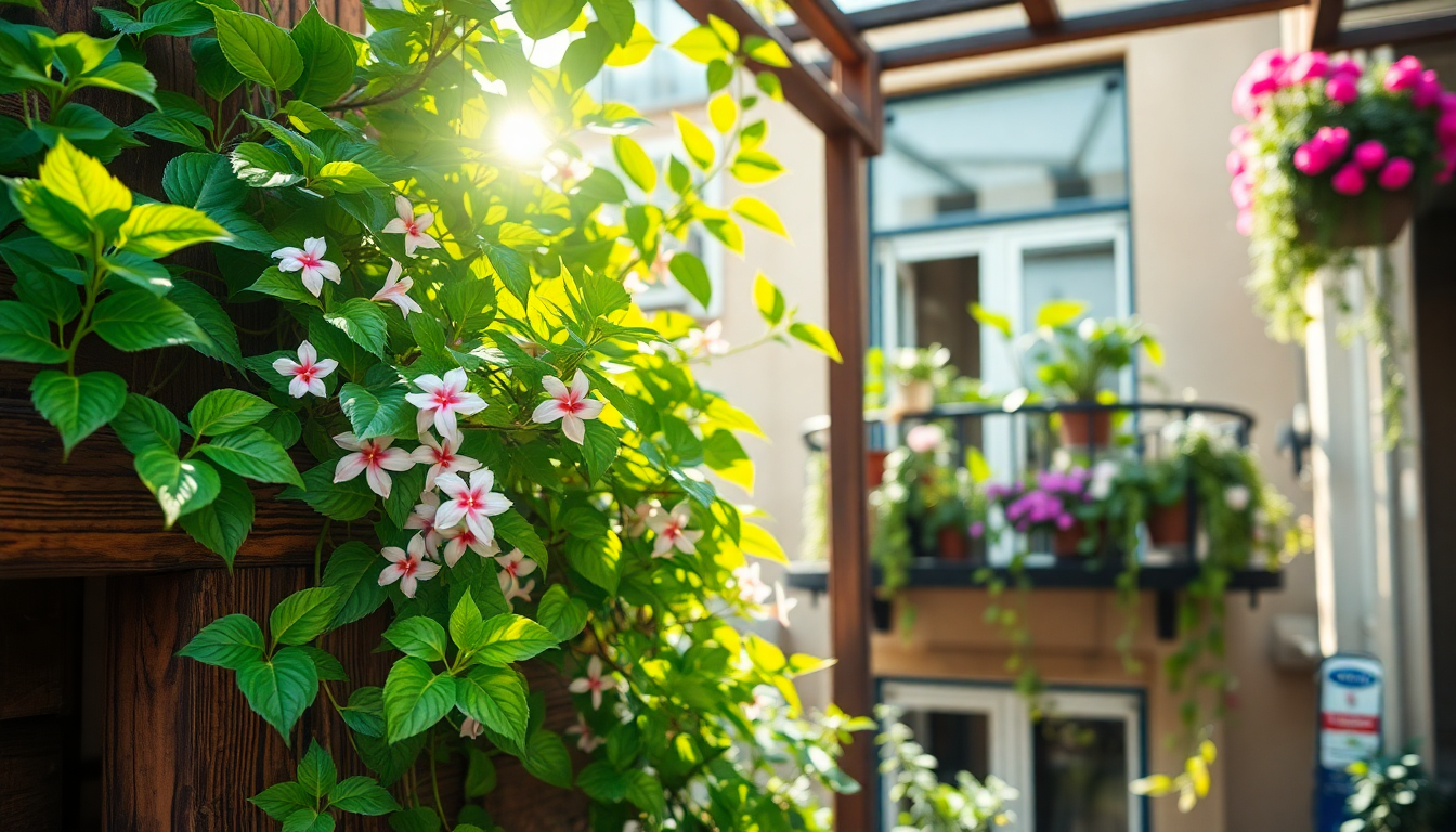 Cómo las enredaderas transforman tu jardín en un oasis urbano