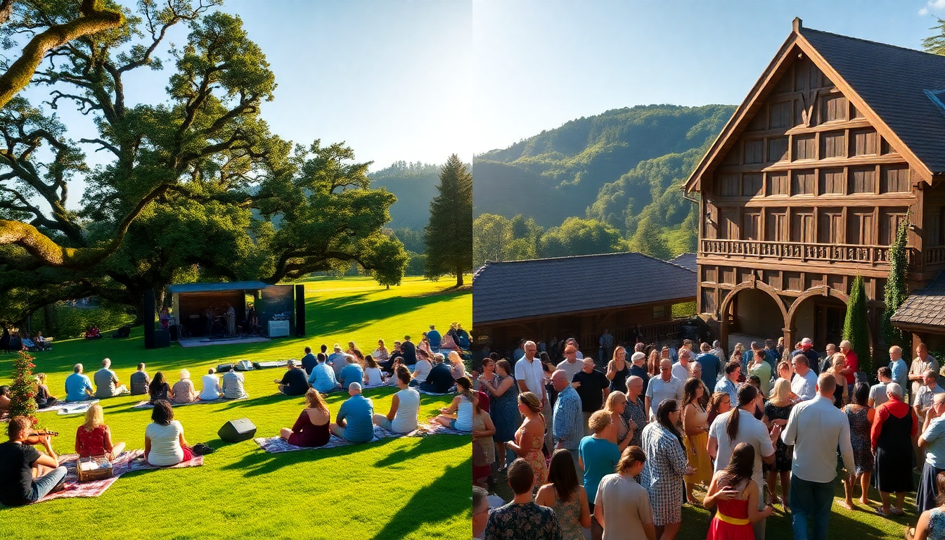 Comparativa entre el Festival de Tanglewood y Campos do Jordão