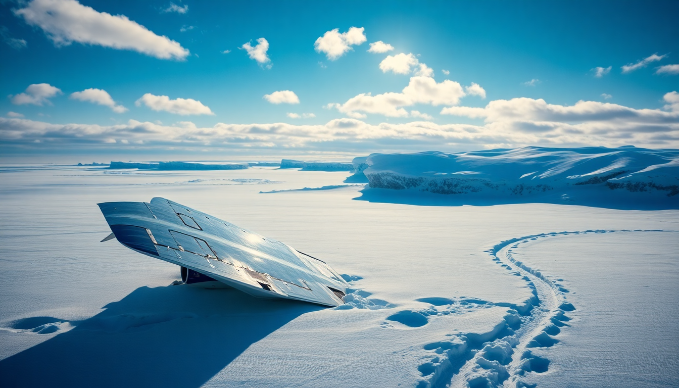 Controversia en la Antártida: piloto detenido por vuelo no autorizado