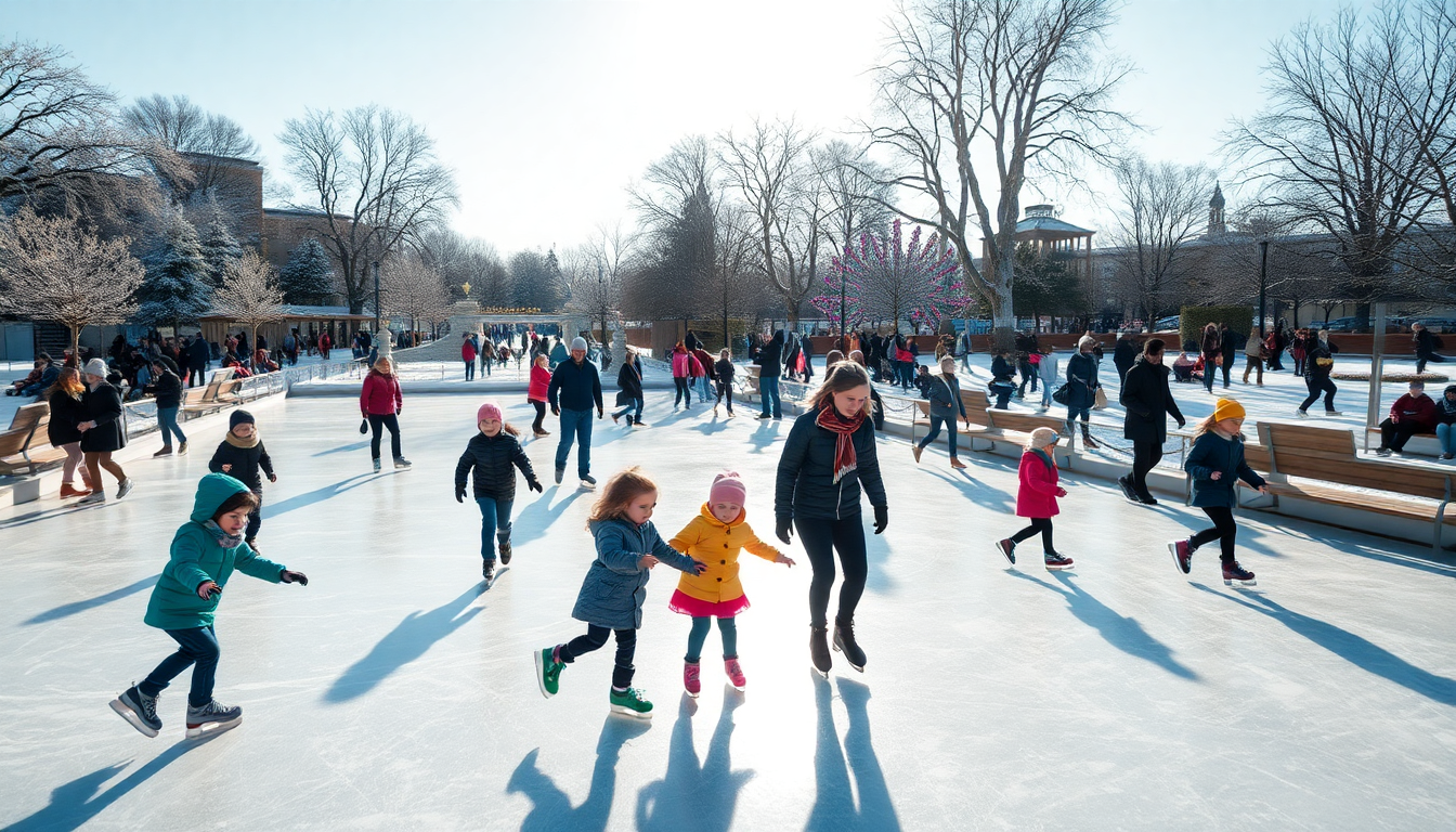 Descubre el Parque de Invierno en Buenos Aires y su pista de patinaje gratuita