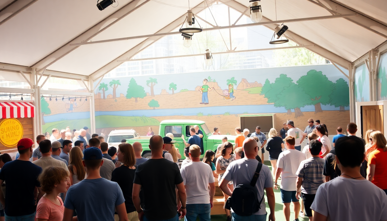 Descubre la activación de King of the Hill en Comic Con