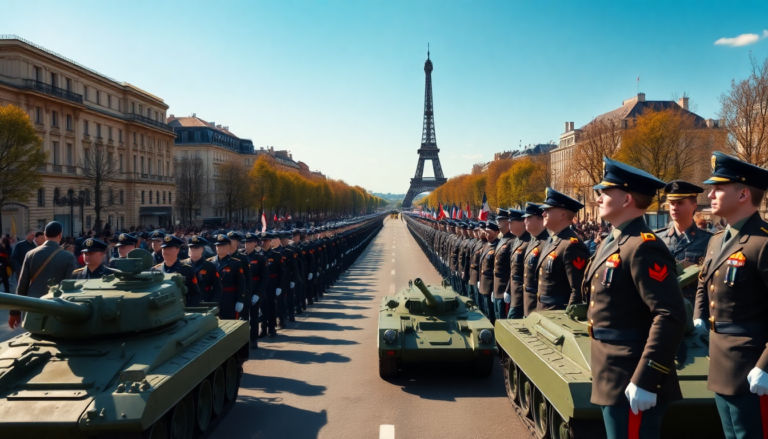 Desfile militar de Francia: un reflejo de la realidad geopolítica actual