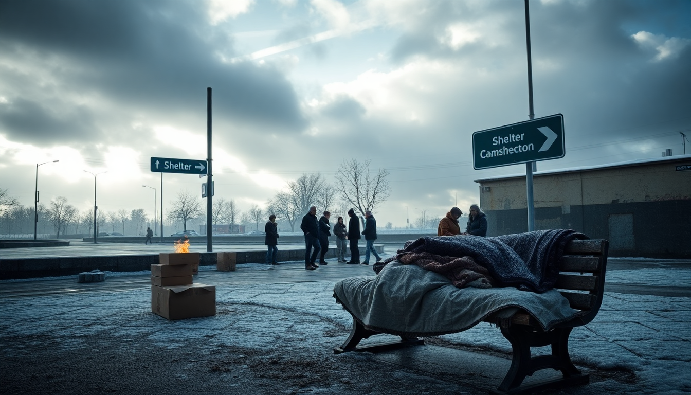 El impacto del frío extremo en la población sin hogar de Argentina