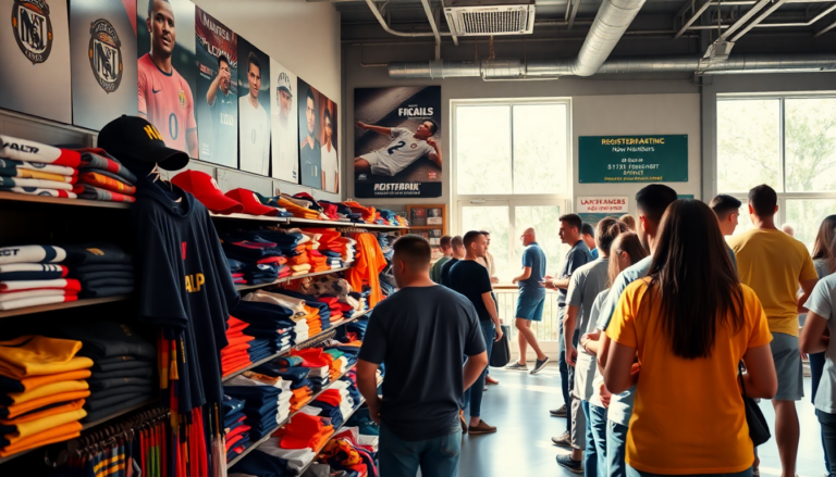 Entendiendo el merchandising en el deporte: más allá del hype