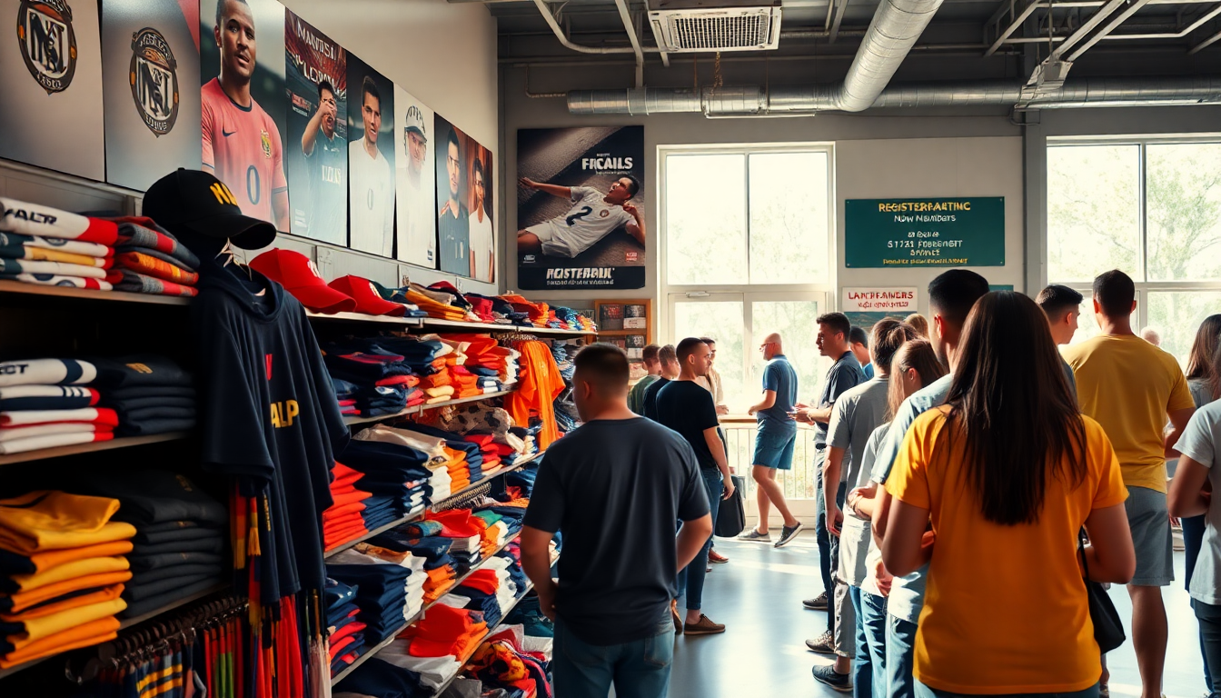 Entendiendo el merchandising en el deporte: más allá del hype