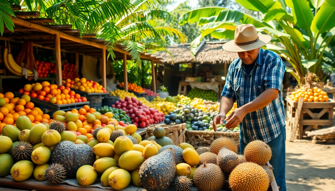 Explorando la diversidad de frutas endémicas en México