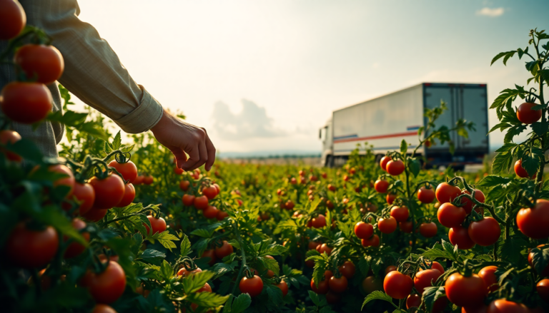 Impacto de los aranceles en la exportación de jitomate mexicano