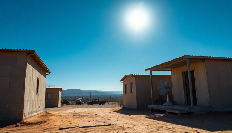 Impacto del calor en viviendas de bajo costo en Hermosillo