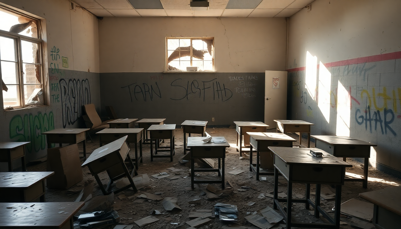 Impacto del vandalismo en la infraestructura educativa de Tamaulipas