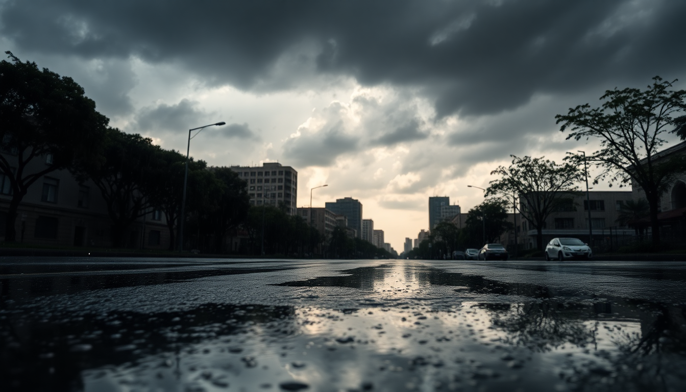 Informe del SMN sobre lluvias y frío en AMBA