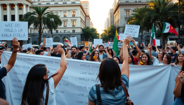 La polémica sanción a Karla Estrella y su impacto en la libertad de expresión