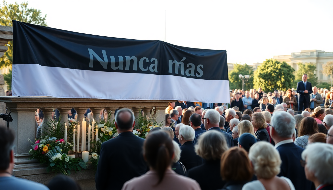 Milei se une a la conmemoración del atentado a la AMIA tras 31 años