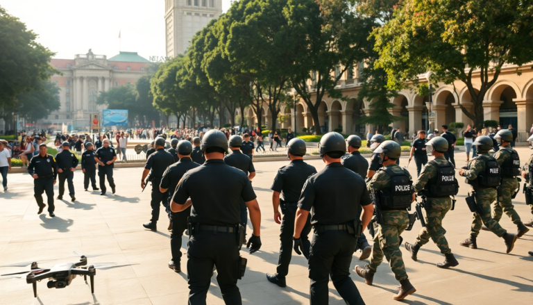 Operativo de control en el Parque Lleras: reflexiones sobre la seguridad en Medellín