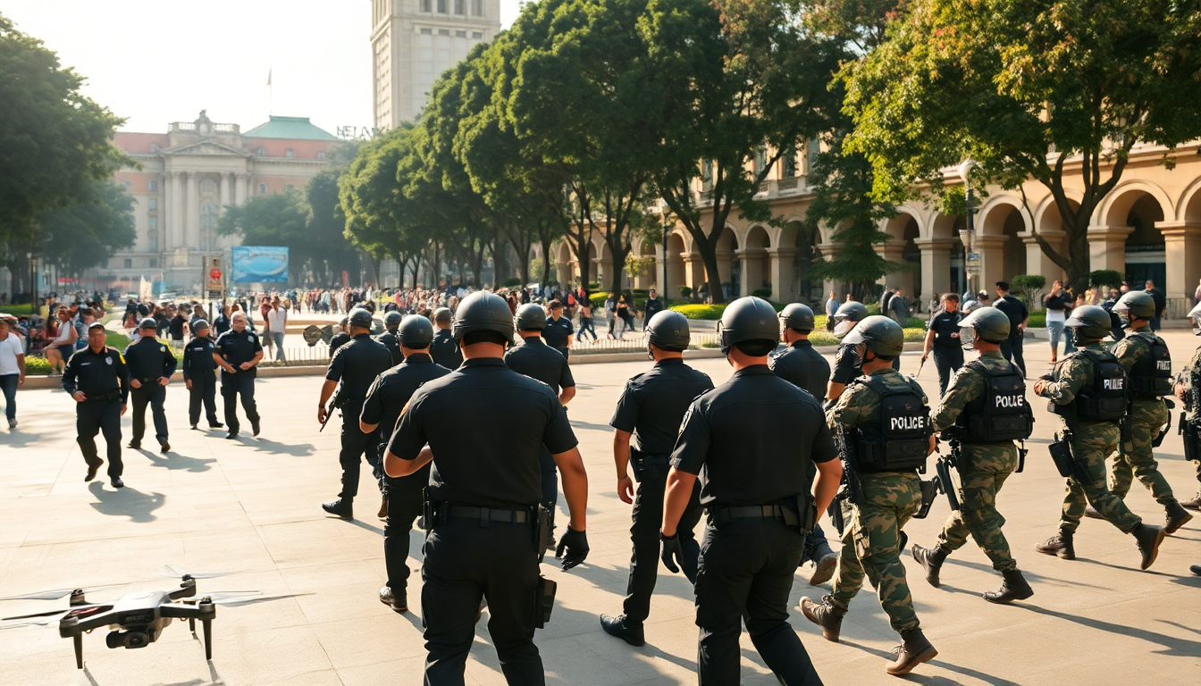 Operativo de control en el Parque Lleras: reflexiones sobre la seguridad en Medellín
