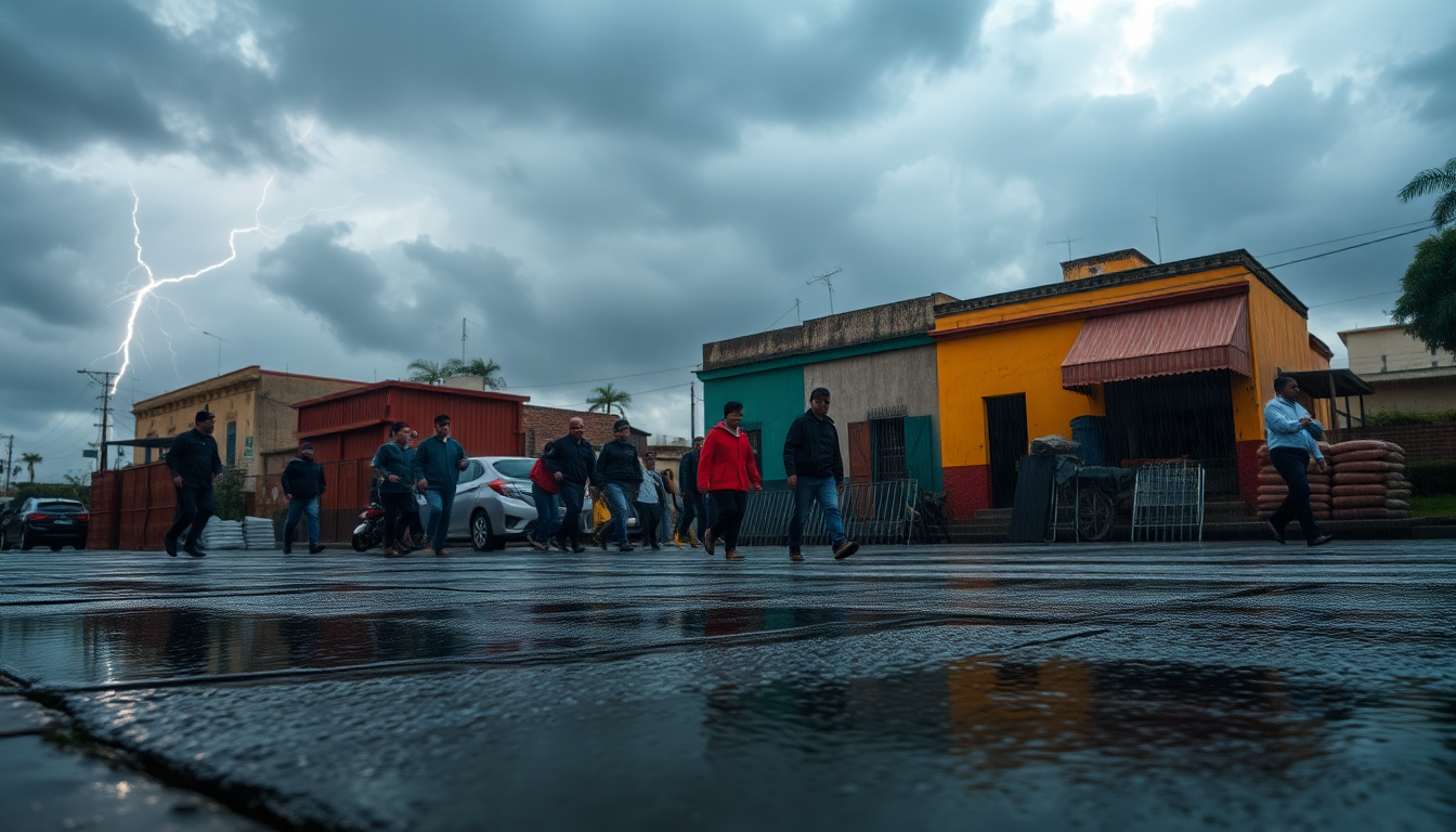 Prevención y medidas ante lluvias intensas en México