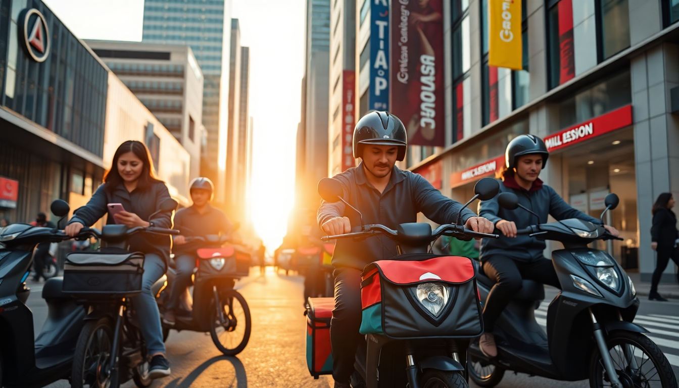 Reforma laboral en México y su impacto en los repartidores de plataformas digitales