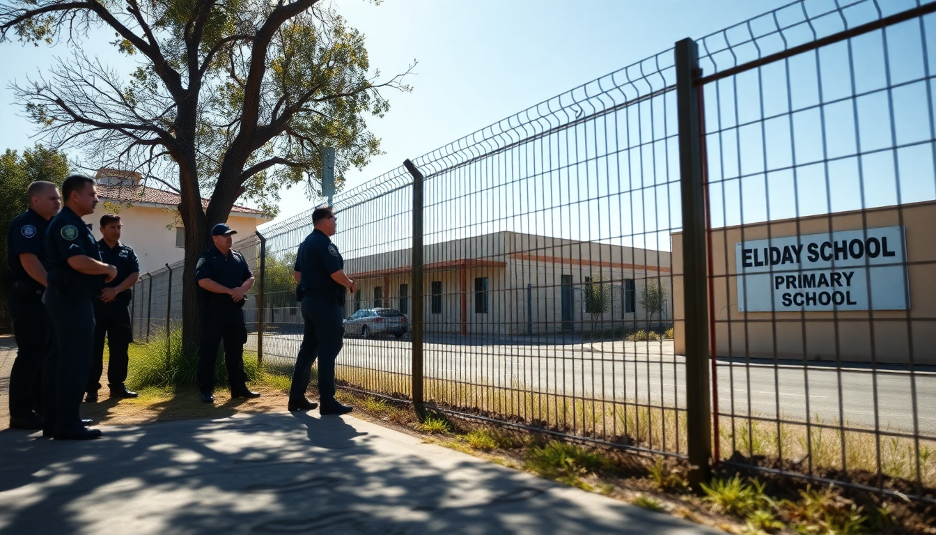 Un hombre es arrestado tras intentar ingresar a una escuela en Mexicali