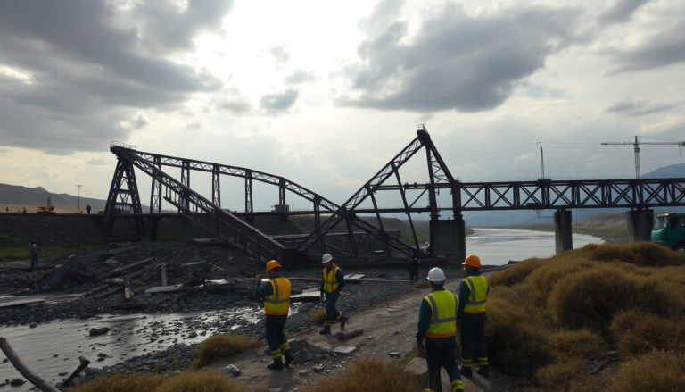 Accidente en China: el desplome de un puente y sus implicaciones en la seguridad
