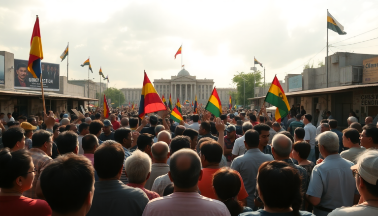 Bolivia se enfrenta a un cambio político con candidatos de derecha a la cabeza