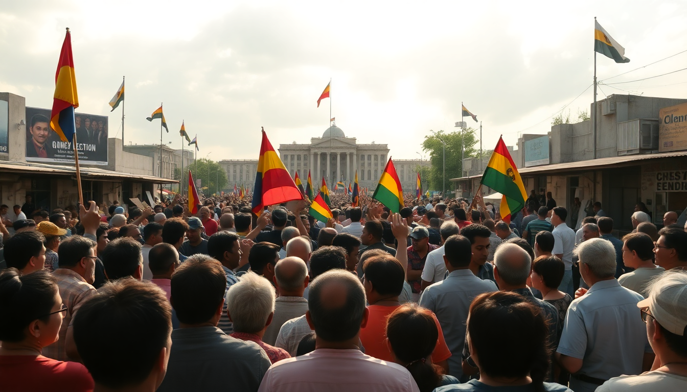 Bolivia se enfrenta a un cambio político con candidatos de derecha a la cabeza